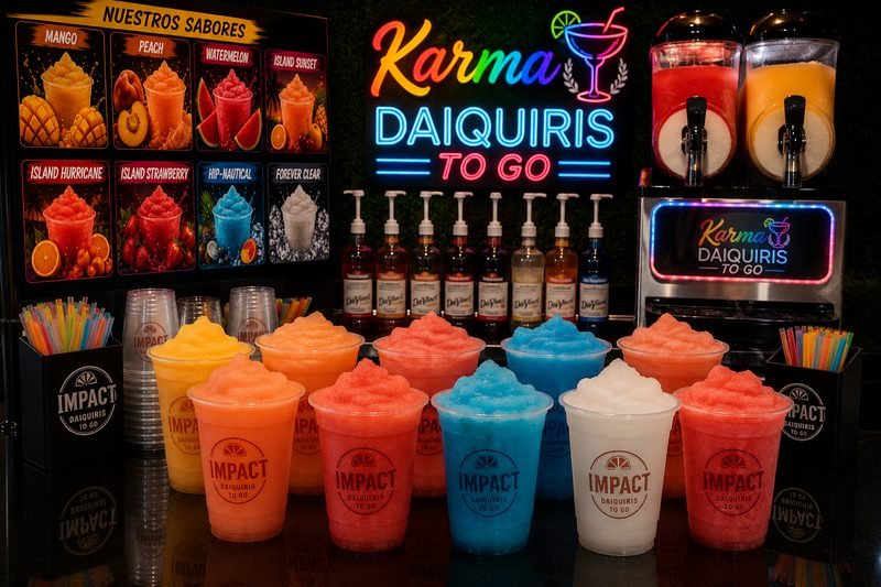 Frozen Daiquiris To-Go